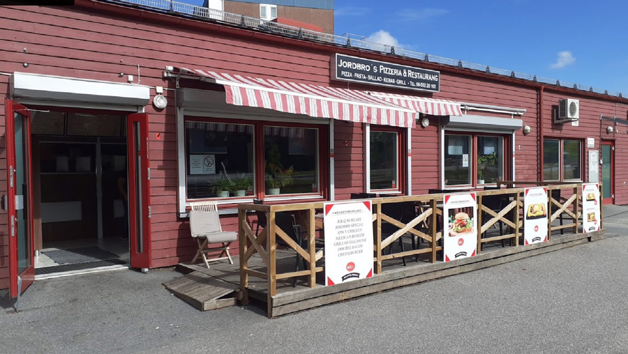 Jordbro Kök & Bars restaurangfasad